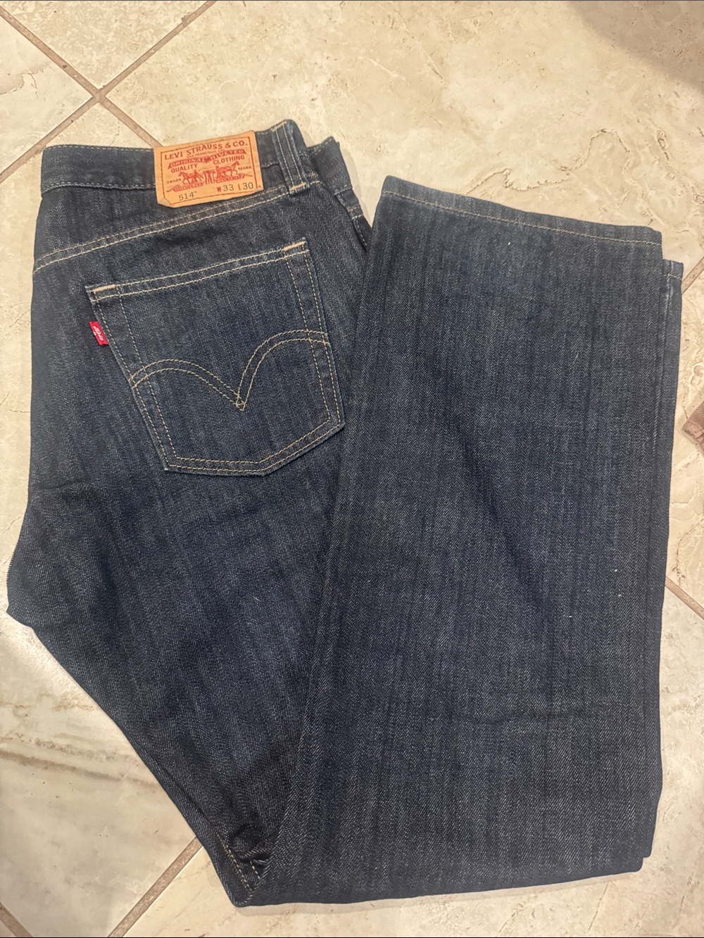 Levi's Men's Indigo Straight-Leg Jeans